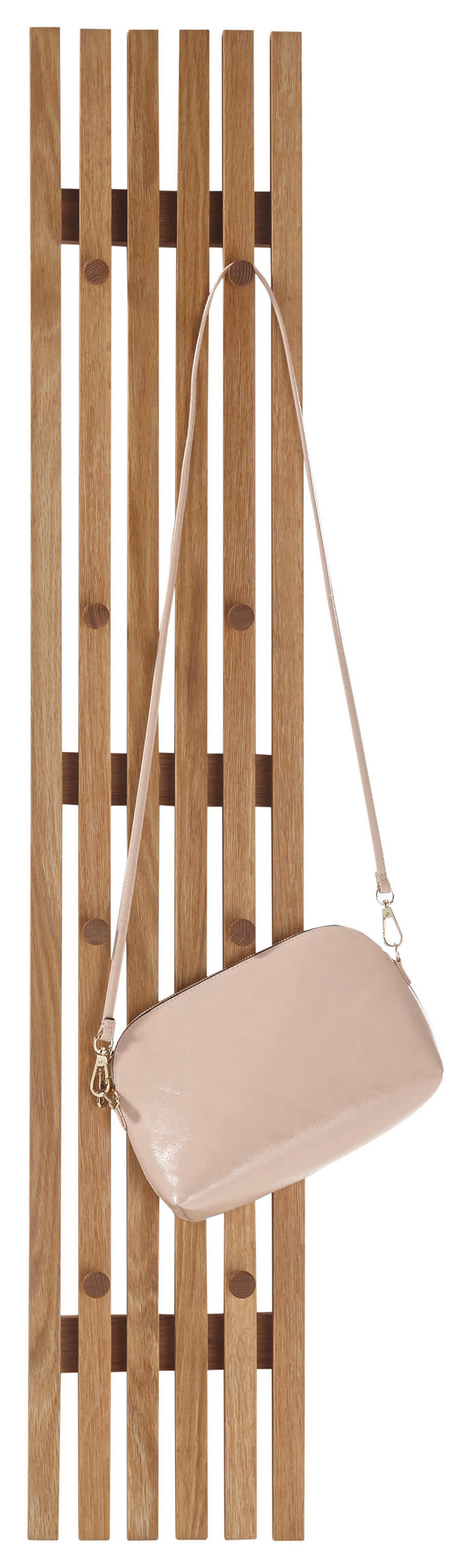 GARDEROBENPANEEL  in 22/120/5 cm  - Eichefarben, Natur, Holz (22/120/5cm)