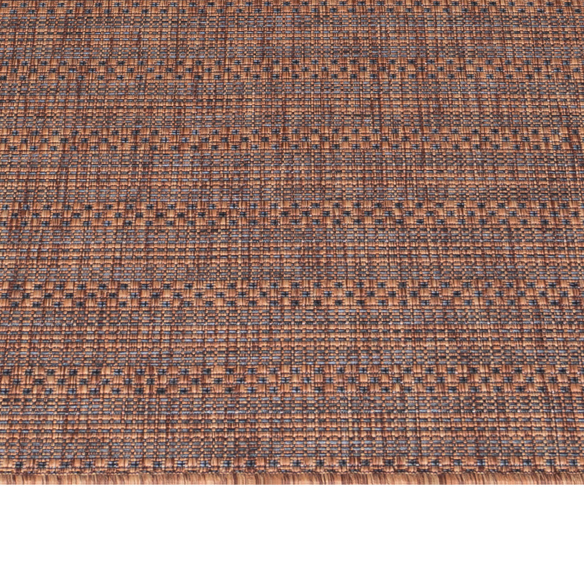 UTOMHUSMATTA 160/230 cm Zagora  - brun/svart, Basics, textil (160/230cm) - Novel