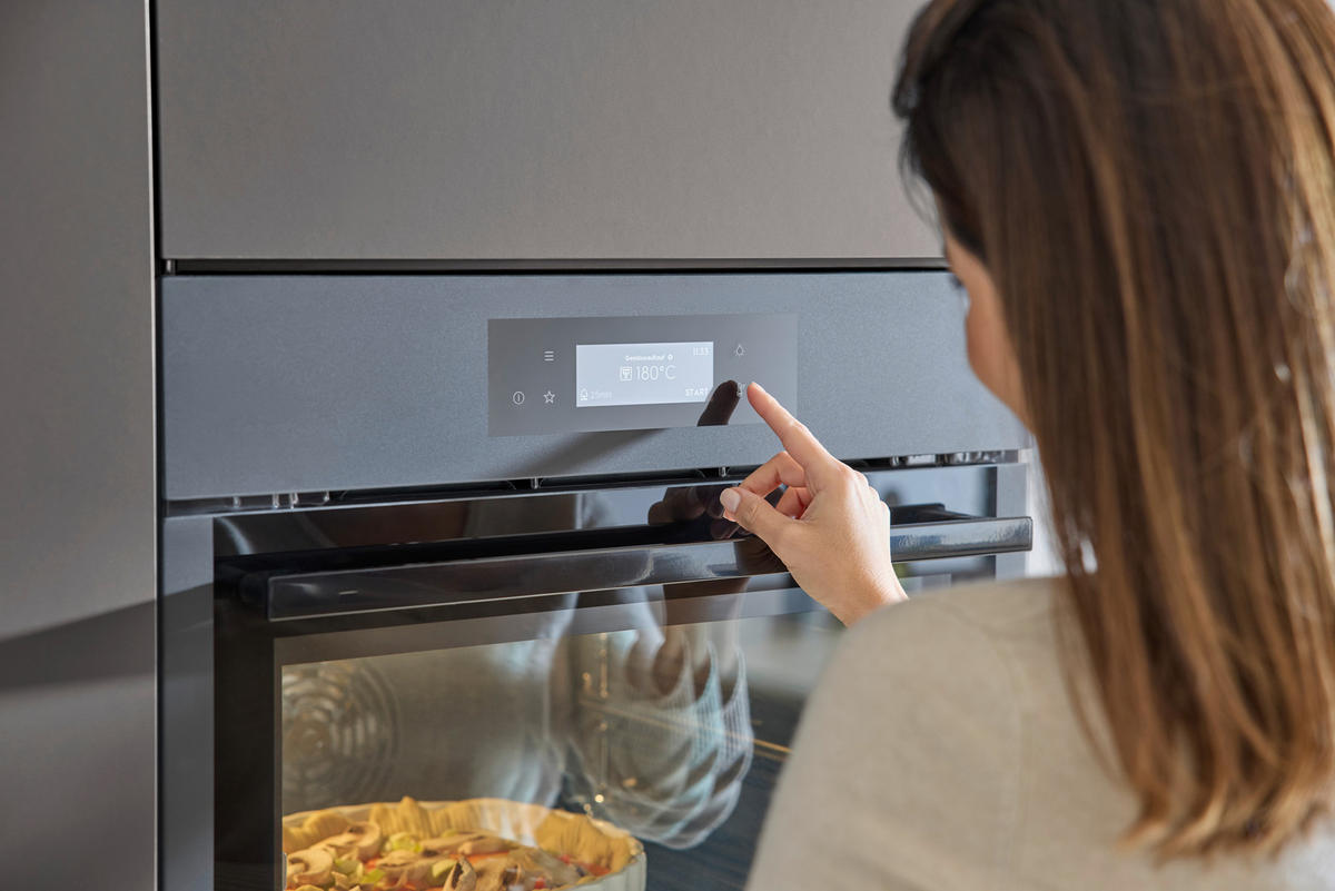 UGRADNA RERNA - crna, Osnovno, staklo/metal (59,4/59,4/56,9cm) - Dieter Knoll