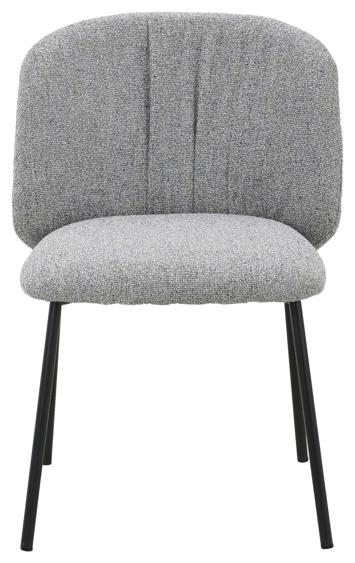 STOL   vävt tyg  - ljusgrå/svart, Modern, metall/textil (48/79/59cm) - Carryhome
