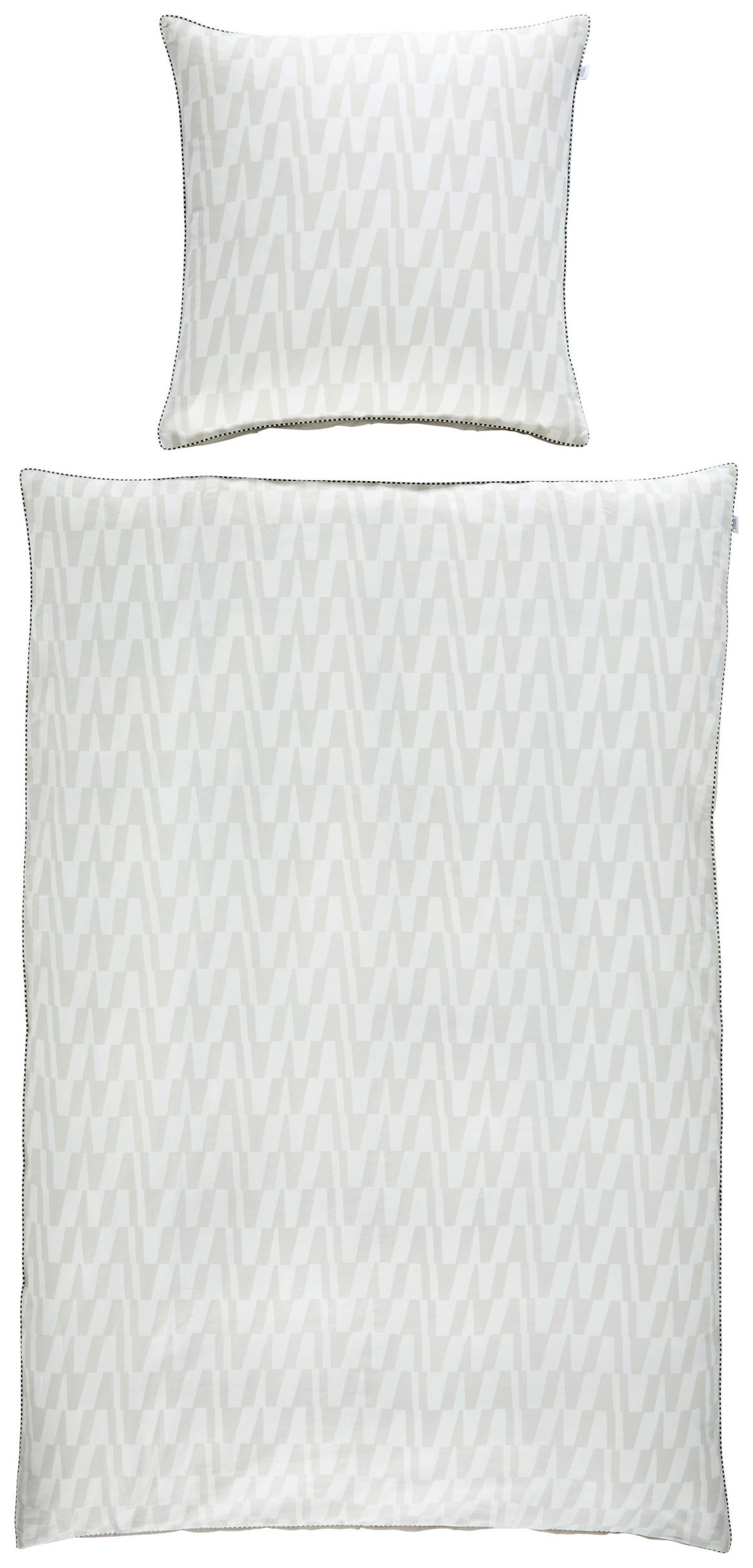 WENDEBETTWÄSCHE SW-Favour beige Satin 135/200 cm  - Beige/Creme, Design, Textil (135/200cm) - Schöner Wohnen