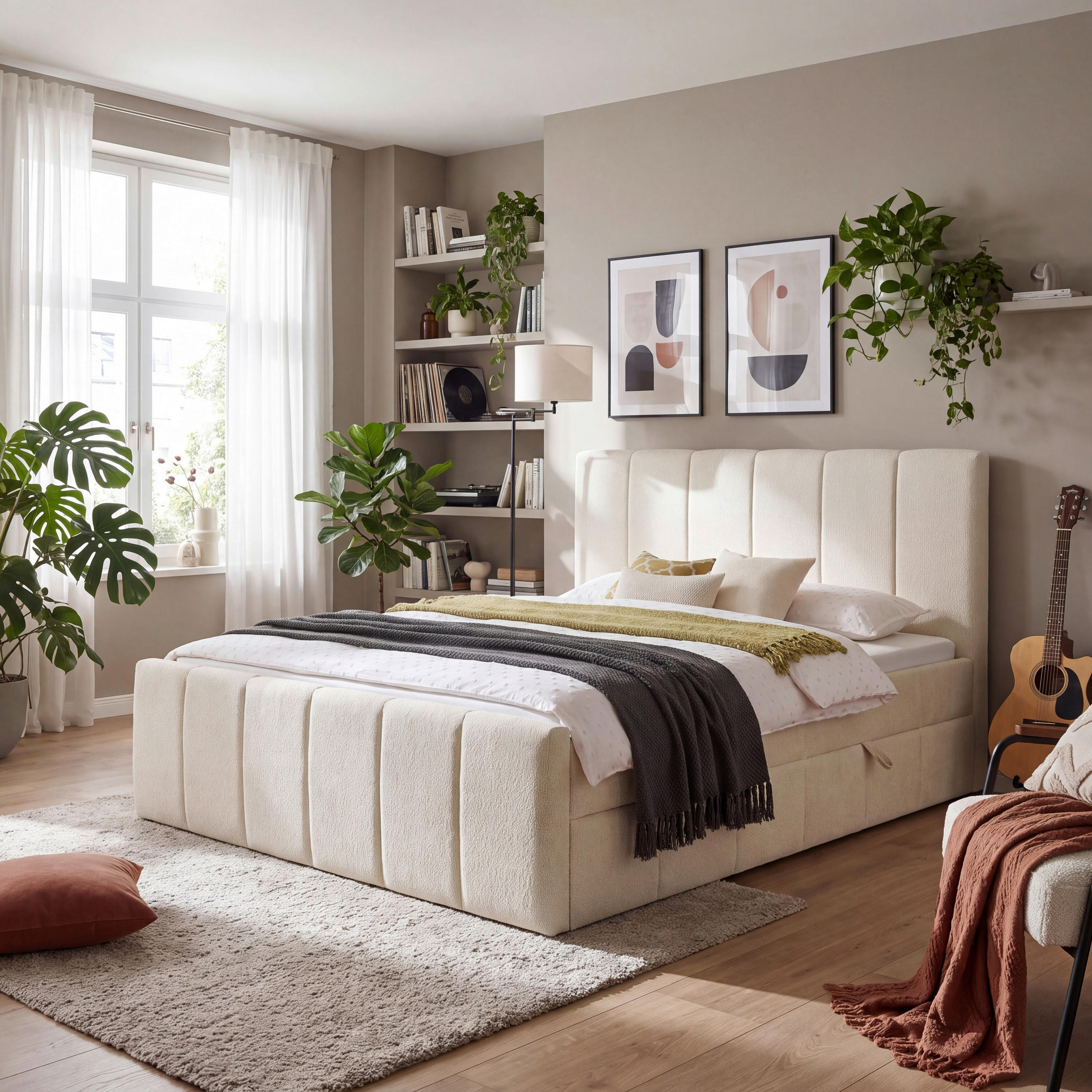 Chameo Boxbett Beige 180x200 cm
