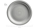 KOMBISERVICE 30-teilig Lumaca  - Blau/Grau, Basics, Keramik (60/32/32cm) - Mäser