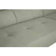 ECKSOFA  in Chenille Creme  280/205 cm  - Creme/Schwarz, Design, Textil/Metall (280/205cm) - Xora