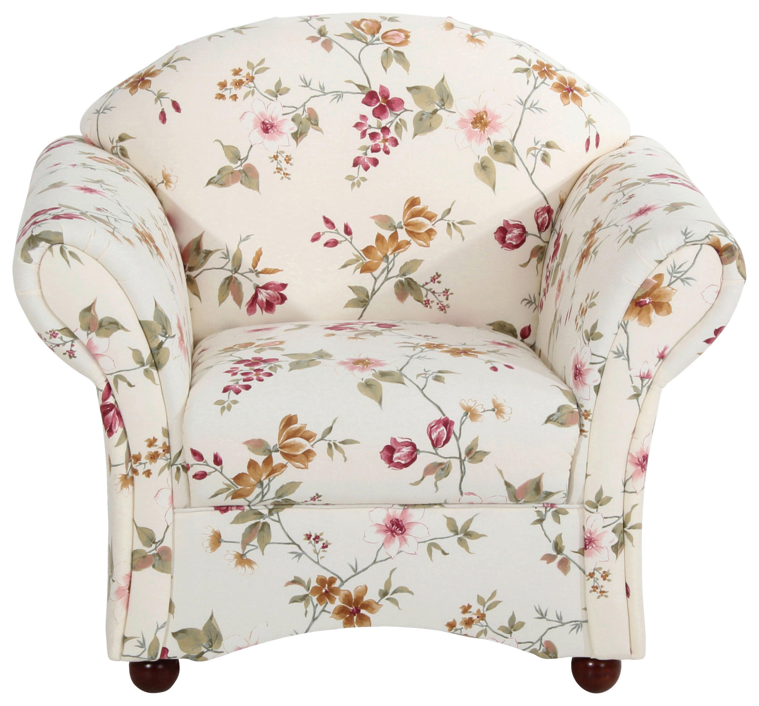 SESSEL in Flachgewebe Rot, Weiss  - Weiss/Rot, Design, Holz/Textil (96/85/81cm) - Max Winzer