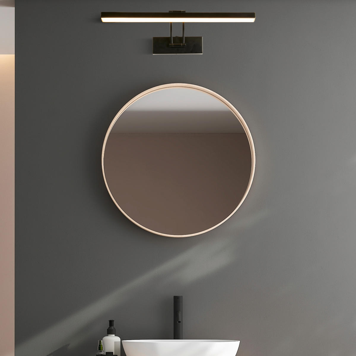 LED-BILDERLEUCHTE 18/40,5 cm   - Schwarz, Design, Kunststoff/Metall (18/40,5cm) - Searchlight