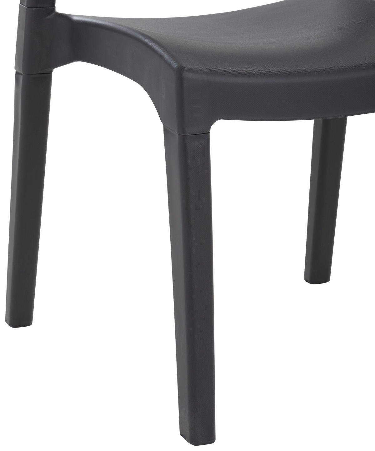 ZAHRADNÍ ŽIDLE, plast - antracitová, Basics, plast (50/84/45cm) - Ambia Garden