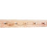 GARDEROBENLEISTE - Chromfarben/Eichefarben, Design, Holzwerkstoff/Metall (57/8/5cm) GARDEROBENLEISTE - Chromfarben/Eichefarben, Design, Holzwerkstoff/Metall (57/8/5cm)
