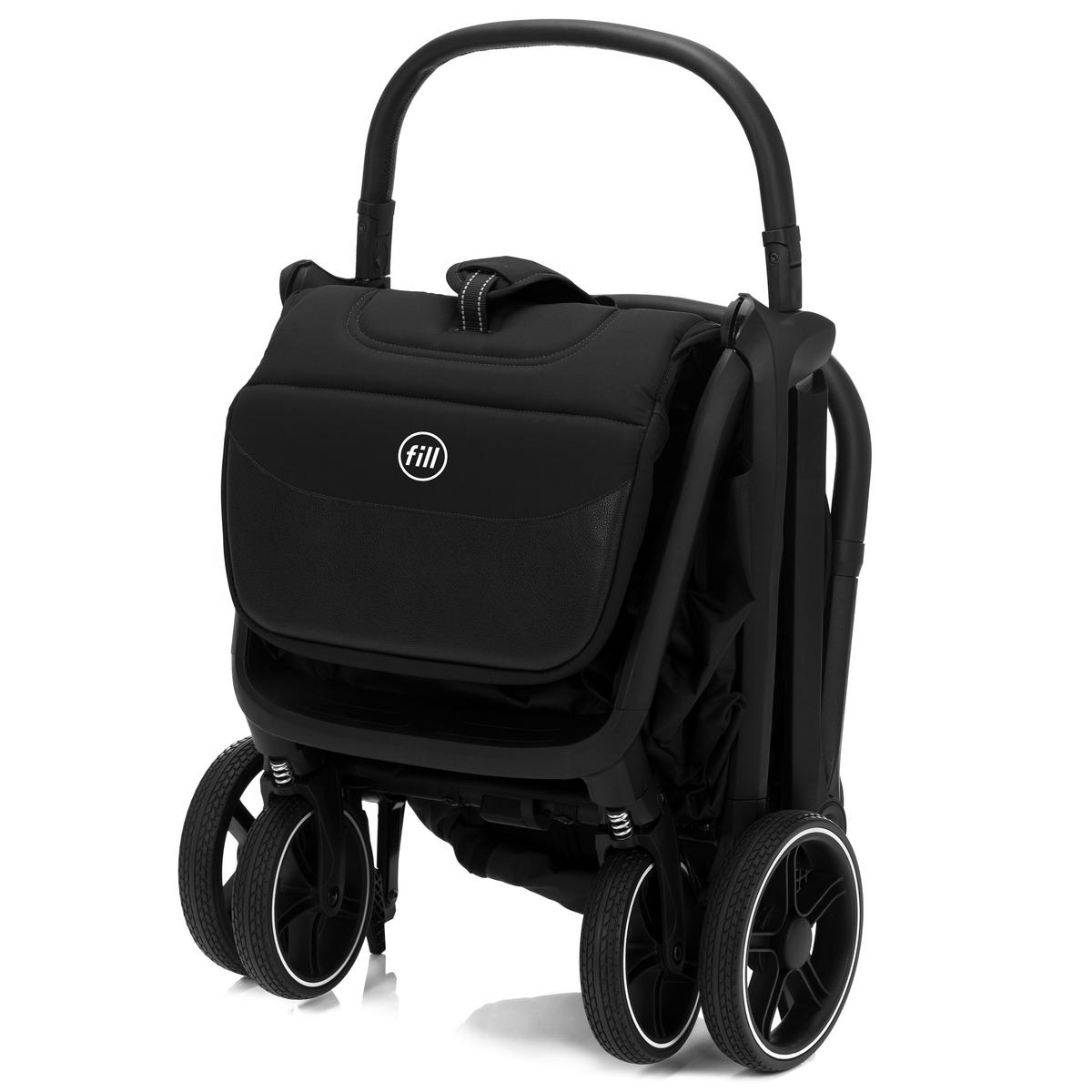 BUGGY Cooper  - Schwarz, Basics, Textil (50/107/69cm) - Fillikid