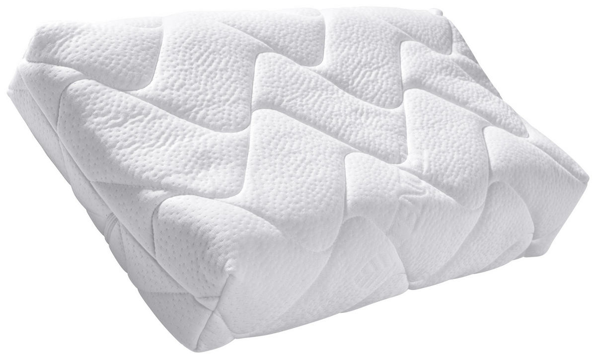 VZGLAVNIK ZA VRAT  40/80 cm       - bela, Basics, tekstil (40/80cm) - Sleeptex