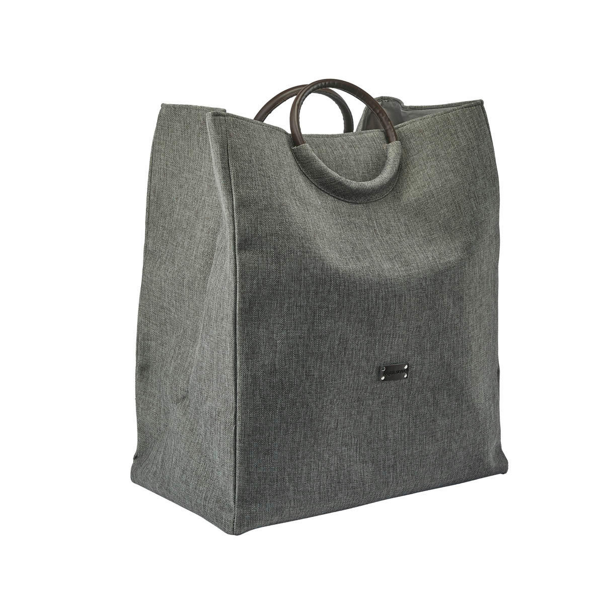WÄSCHEKORB - Grau, Basics, Textil (30/50/60cm) - Aquanova