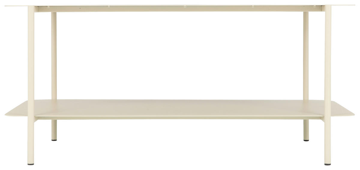 COUCHTISCH 90/58,4/40 cm rechteckig Kaschmir  - Kaschmir, Design, Metall (90/58,4/40cm) - Carryhome