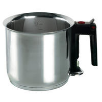 SIMMERTOPF Meine Küche 1,5 l  - Silberfarben/Schwarz, Basics, Kunststoff/Metall (16cm) - ELO