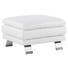ECKSOFA Echtleder Weiß Rücken echt - Alufarben/Weiß, KONVENTIONELL, Leder/Metall (246/220cm) - Celina Home ECKSOFA Echtleder Weiß Rücken echt - Alufarben/Weiß, KONVENTIONELL, Leder/Metall (246/220cm) - Celina Home