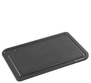 Zassenhaus Schneidebrett Comfort Plus Schwarz 23x0.9x36 cm