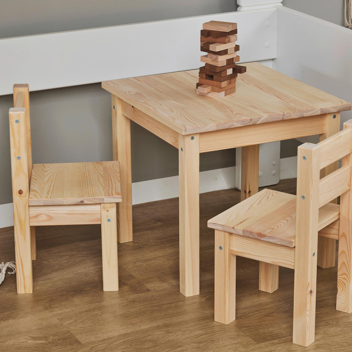 KINDERSITZGRUPPE - Naturfarben/Kieferfarben, MODERN, Holz - MID.YOU