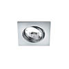 EINBAUSPOT JURA 8,0/8,0/7,0 cm   - Chromfarben, KONVENTIONELL, Metall (8,0/8,0/7,0cm) - Trio Leuchten
