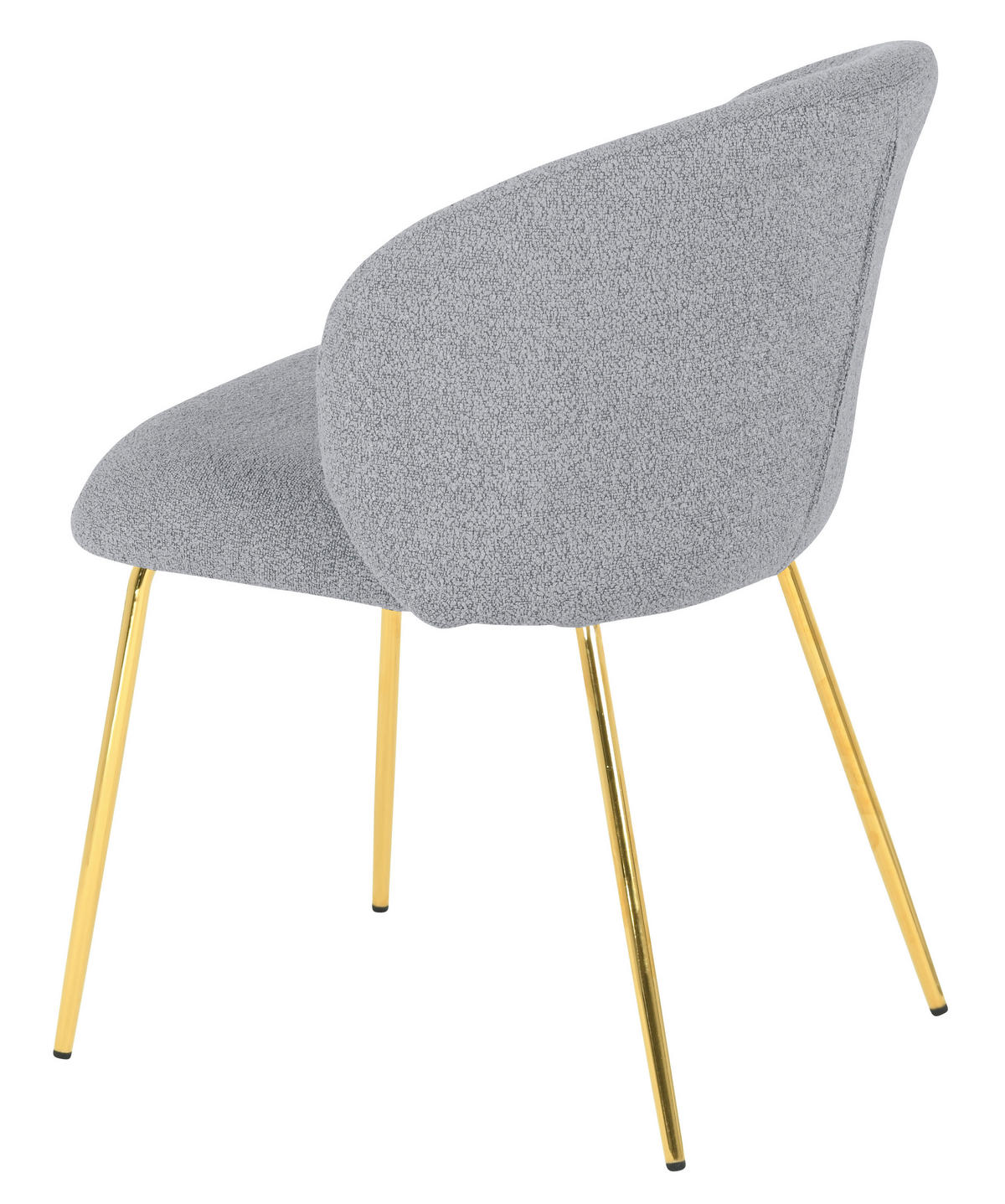 STOLICA  siva       - siva/zlatna, Moderno, drvo/metal (56/78/58cm) - Mömax