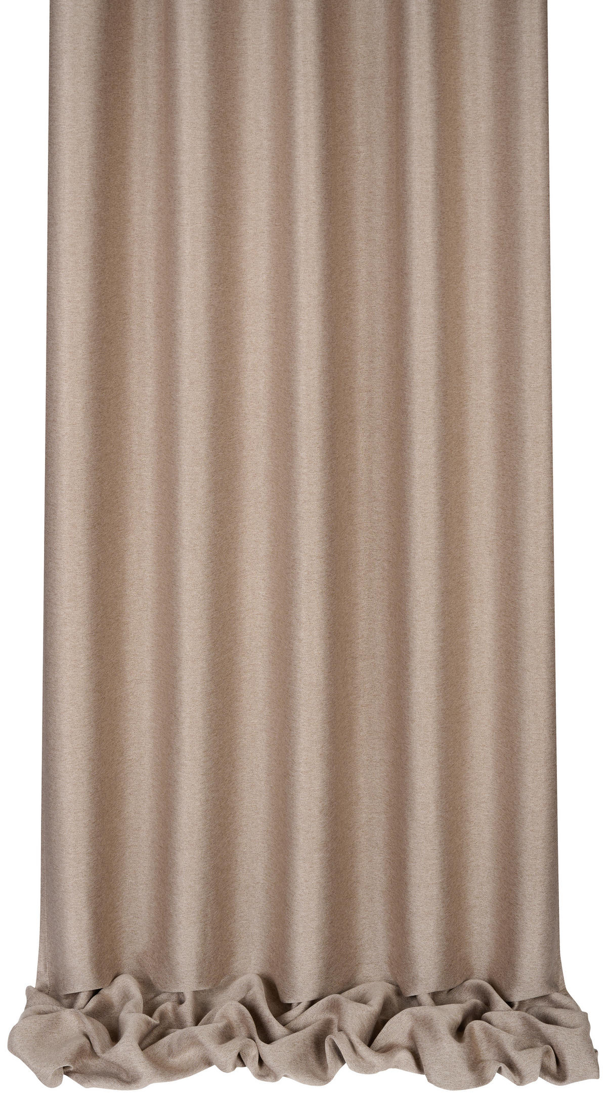 VORHANGSTOFF per lfm Verdunkelung  - Hellbraun, Basics, Textil (140 cmcm) - Esposa