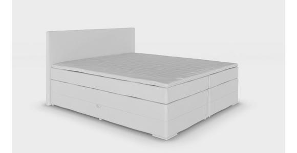 BOXBETT 160/200 cm  in Beige  - Beige/Schwarz, Design, Holzwerkstoff/Kunststoff (160/200cm) - Xora