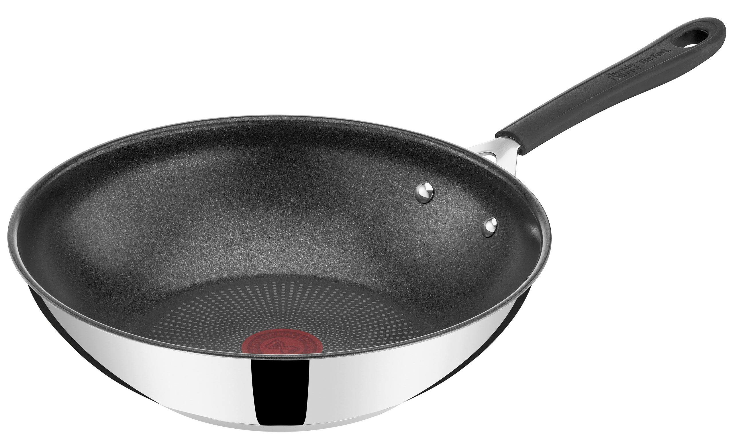 WOK 28 cm  - silver/svart, Basics, metall (28cm) - Tefal