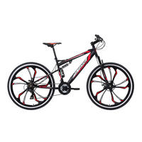 MOUNTAINBIKE 27,5 Zoll  - Rot/Schwarz, Basics, Metall (139/80/21cm) - KS Cycling