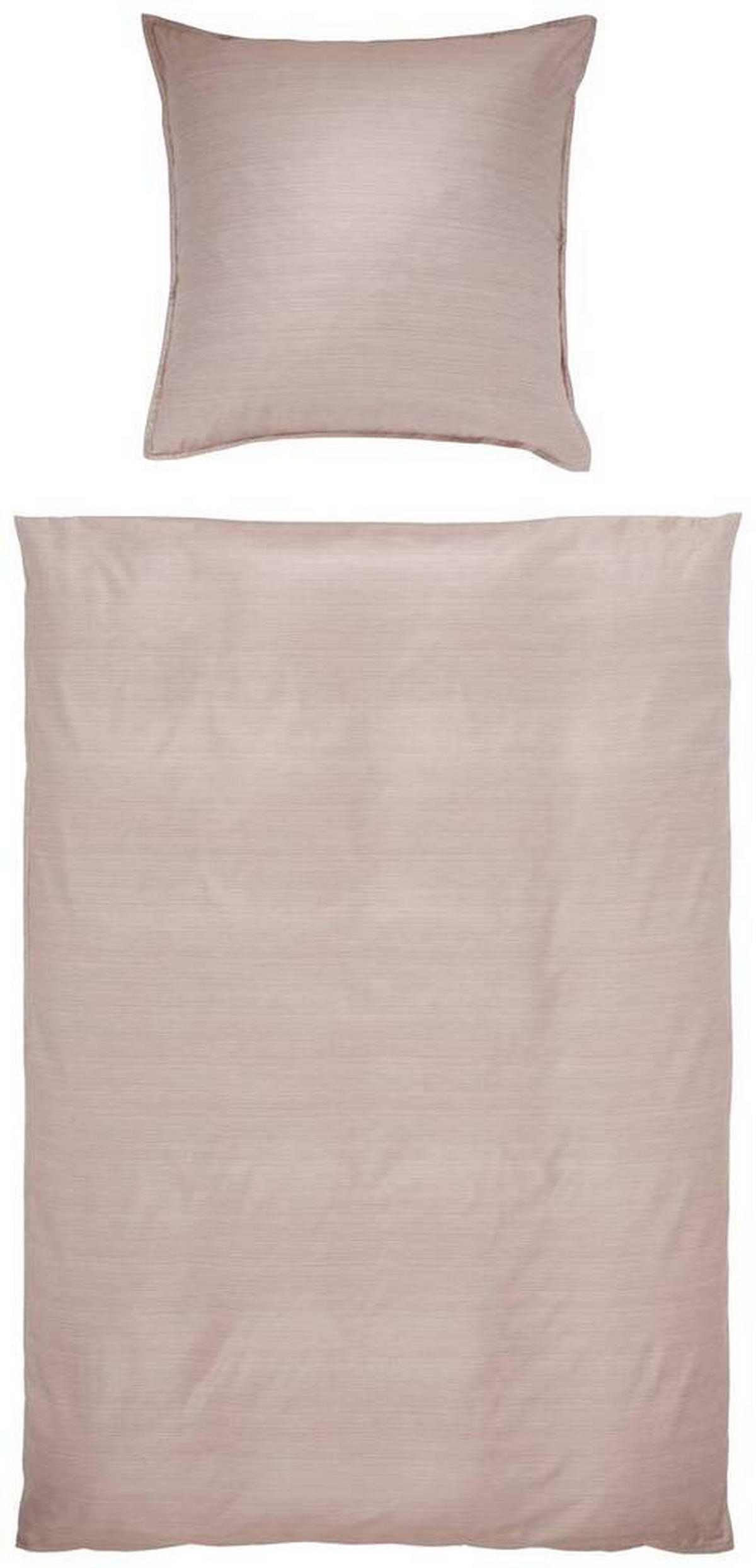 BETTWÄSCHE Damast 135/200 cm  - Braun, Basics, Textil (135/200cm) - Curt Bauer