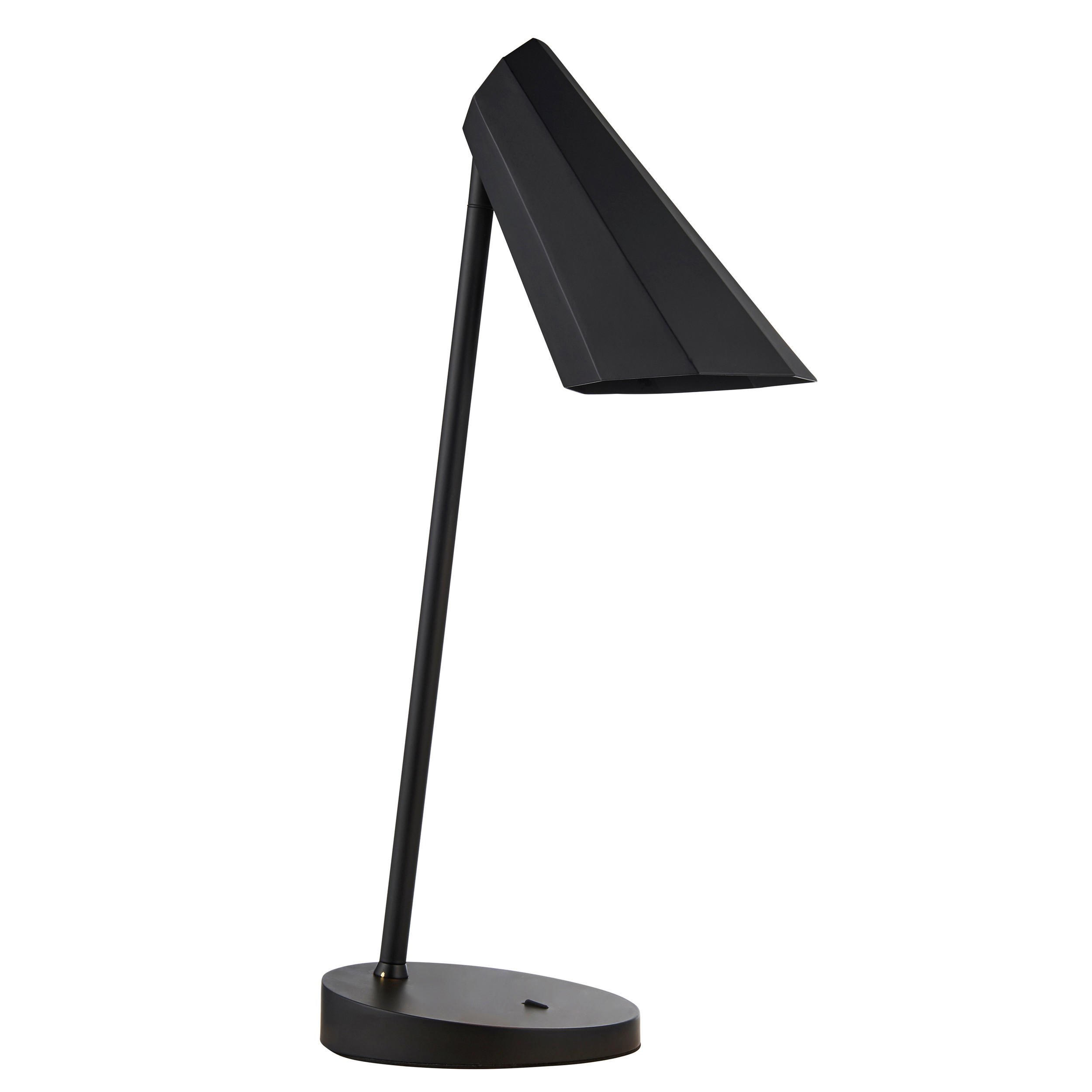 TISCHLEUCHTE 18/61 cm   - Schwarz/Nickelfarben, KONVENTIONELL, Metall (18/61cm) - ENDON