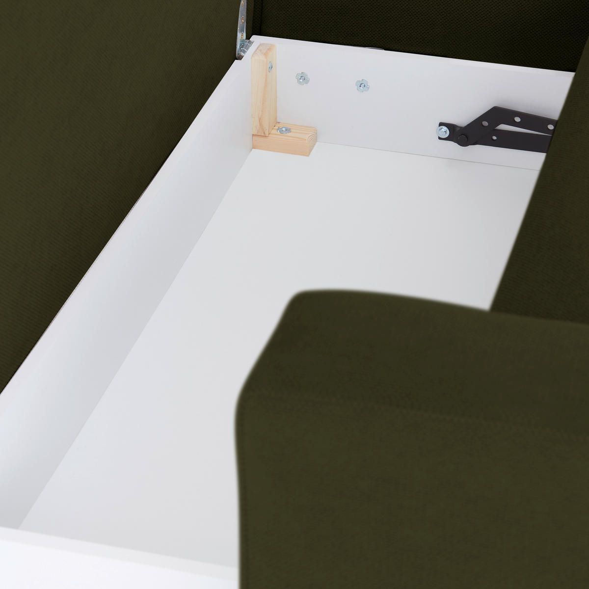 ECKSOFA in Schlammfarben  - Schlammfarben/Schwarz, Modern, Textil/Metall (238/162cm) - Ondega