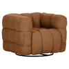 SESSEL in Flachgewebe Rostfarben  - Rostfarben/Schwarz, Konventionell, Textil/Metall (97/71/87cm) - Carryhome