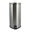 ABFALLEIMER 30 l  Metall  - Silberfarben/Schwarz, Basics, Kunststoff/Metall (29.5/63.5/29.5cm) - Spirella
