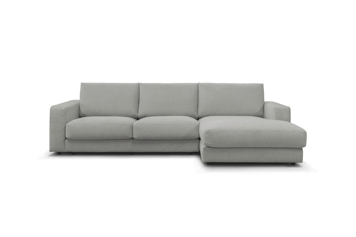 ECKSOFA VIGO Mintgrün  - Schwarz/Mintgrün, Design, Textil (303cm) - MID.YOU