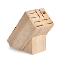 MESSERBLOCK  - Naturfarben, Basics, Holz (13/25/22cm) - Zeller Present