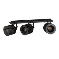 STRAHLER 57,5 cm   - Schwarz, Design, Holz/Metall (57,5cm) - Eglo