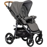 KINDERWAGEN LUX EVO  - Anthrazit, Basics, Textil/Metall (64/110/100cm) - Naturkind