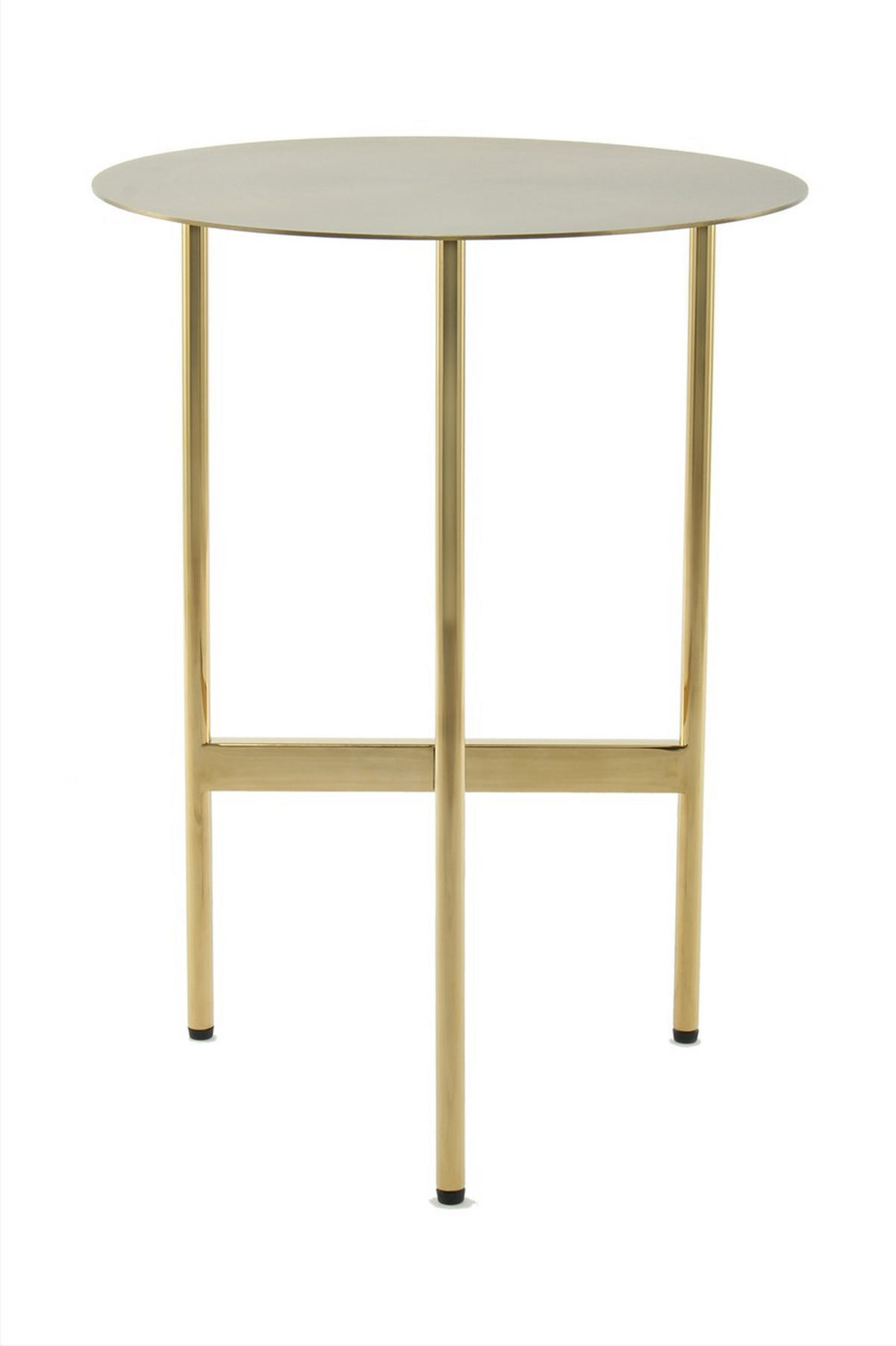 BEISTELLTISCH Goldfarben  - Goldfarben, Design, Metall (40/54/40cm) - Kayoom