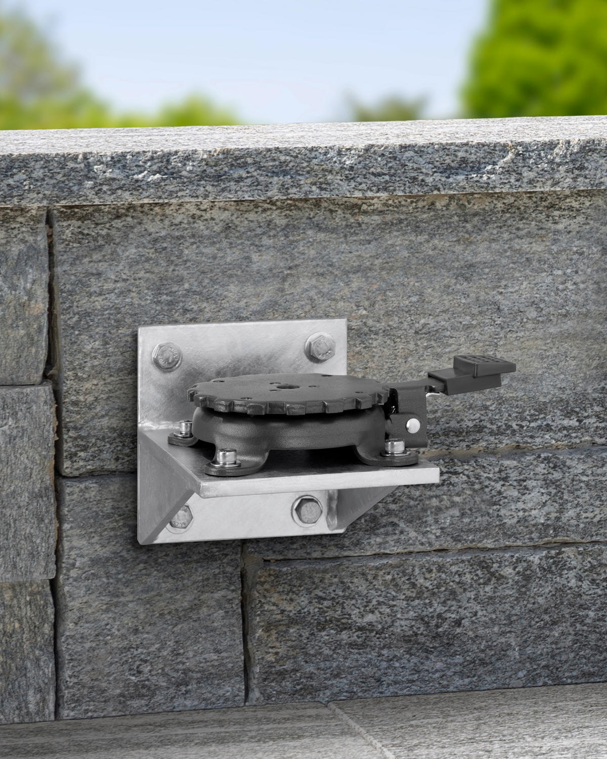 SONNENSCHIRM-WANDKONSOLE - Silberfarben, Basics, Metall (16/16/21cm) - Schneider