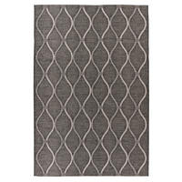 FLACHWEBETEPPICH 120/170 cm My Nordic Grau  - Grau, Design, Textil (120/170cm) - Obsession
