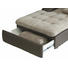 ECKSOFA Beige, Grau Bettkasten, Nierenkissen, Schlaffunktion - Chromfarben/Beige, Design, Textil/Metall (205/270cm) - Carryhome ECKSOFA Beige, Grau Bettkasten, Nierenkissen, Schlaffunktion - Chromfarben/Beige, Design, Textil/Metall (205/270cm) - Carryhome