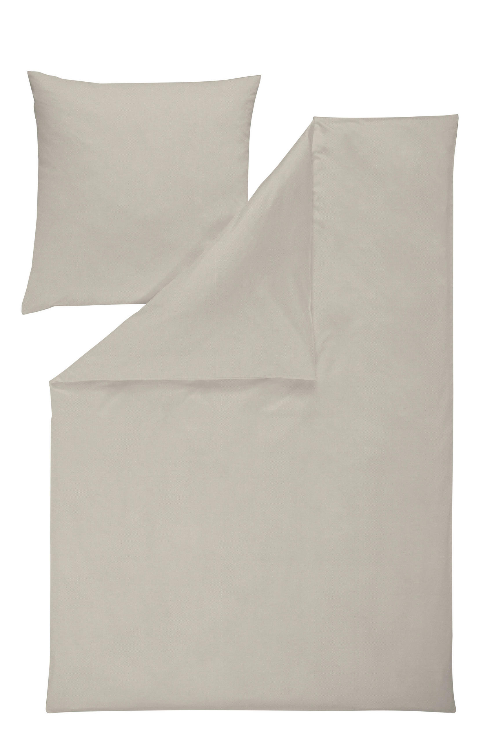 BETTWÄSCHE Interlock-Jersey 155/220 cm  - Silberfarben, Basics, Textil (155/220cm) - Estella