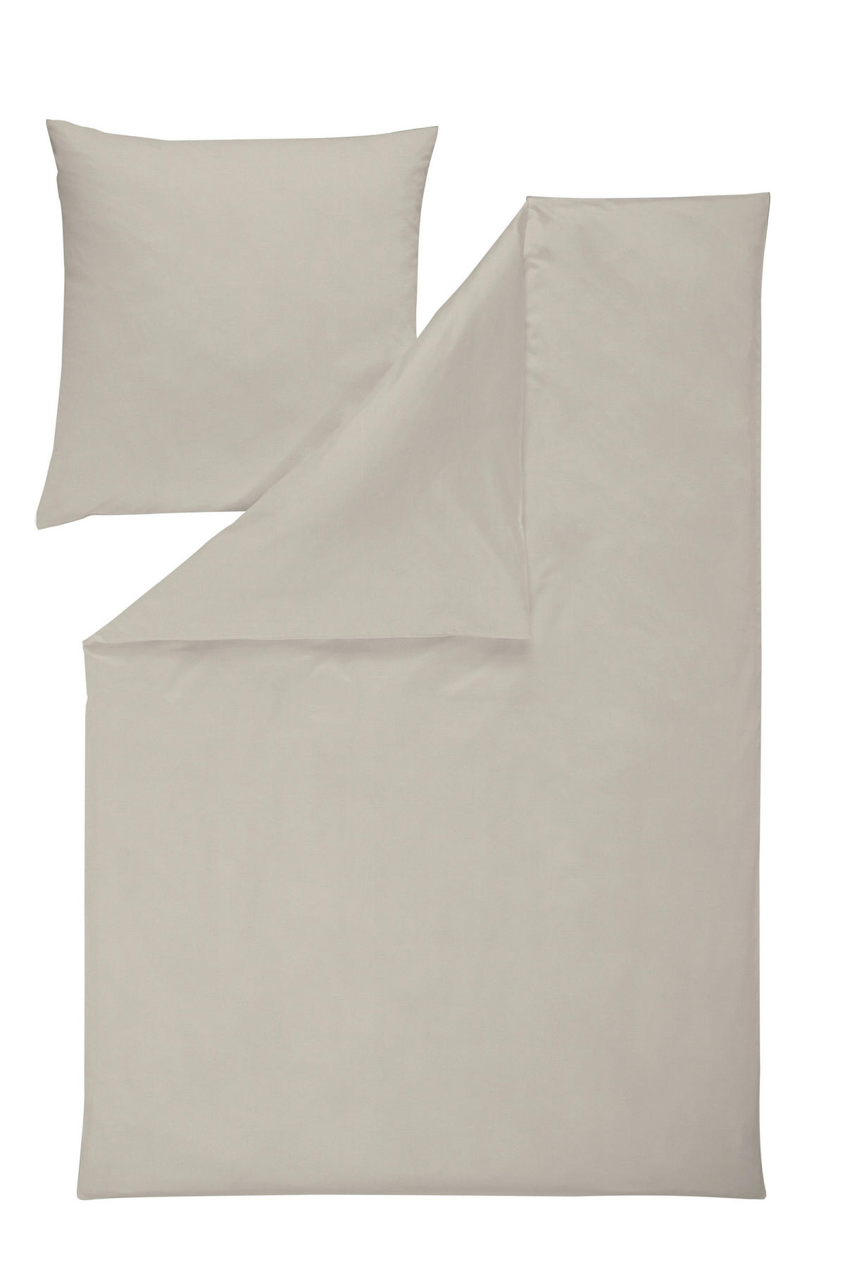 BETTWÄSCHE Interlock-Jersey 155/220 cm  - Silberfarben, Basics, Textil (155/220cm) - Estella