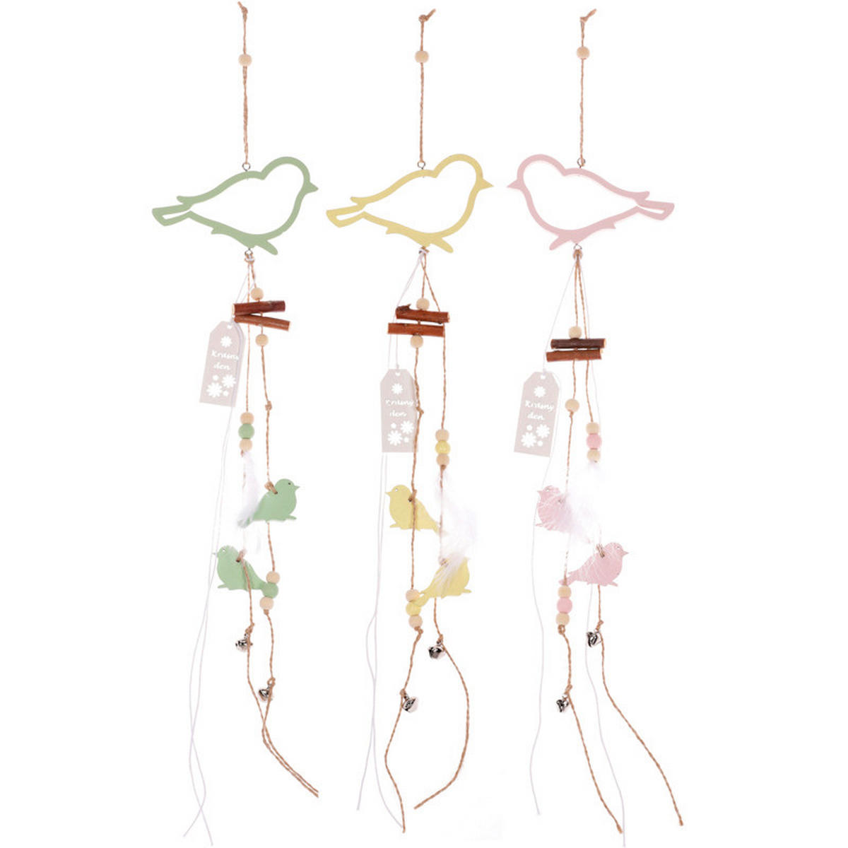 DEKORAČNÝ VTÁK - Romantik / Landhaus, drevo (60/1/11cm)