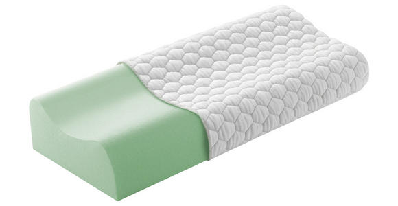 NACKENSTÜTZKISSEN 62/32 cm  - Weiß, KONVENTIONELL, Textil (62/32cm) - Sleeptex