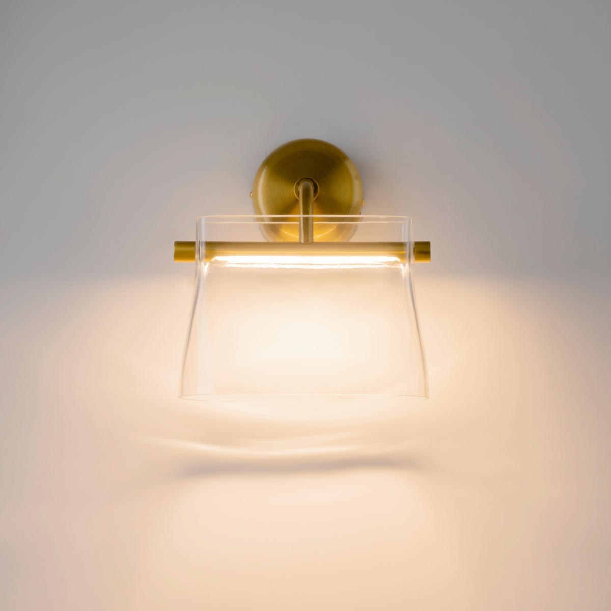 WANDLEUCHTE Cabaret 17.5/27/23 cm  - Messingfarben, Design, Metall (17.5/27/23cm) - MAYTONI