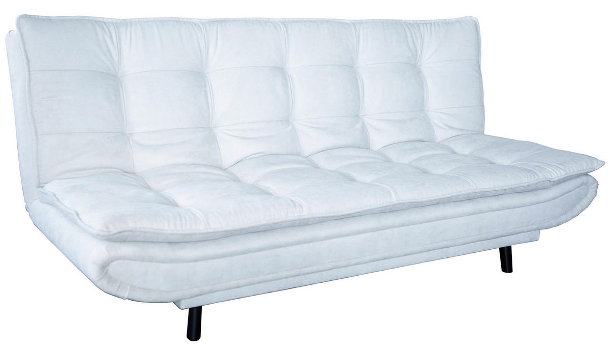 SCHLAFSOFA in Textil Beige  - Beige/Schwarz, Modern, Holz/Textil (194/100/90cm) - P & B