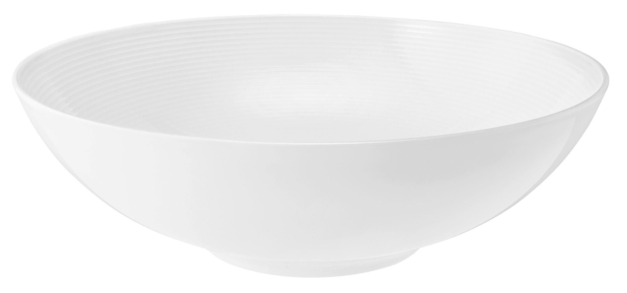 SCHÜSSEL Beat weiß uni  - Weiß, Basics, Keramik (30,3cm) - Seltmann Weiden