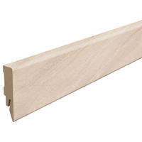SOCKELLEISTE Stein hellgrau Hellgrau  - Hellgrau, KONVENTIONELL, Holzwerkstoff (240/1.4/5.8cm) - Egger Holzwerkstoffe