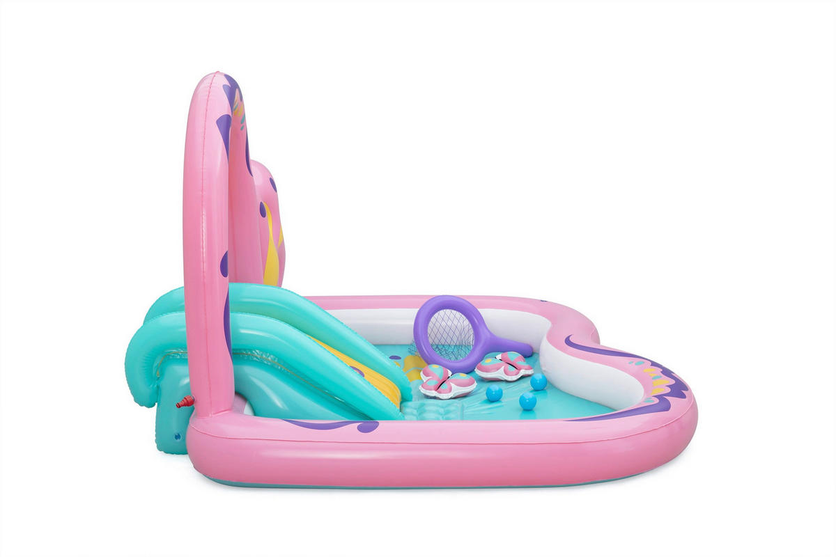 PLANSCHBECKEN 180/180/117 cm  - Multicolor, Basics, Kunststoff (180/180/117cm) - Bestway