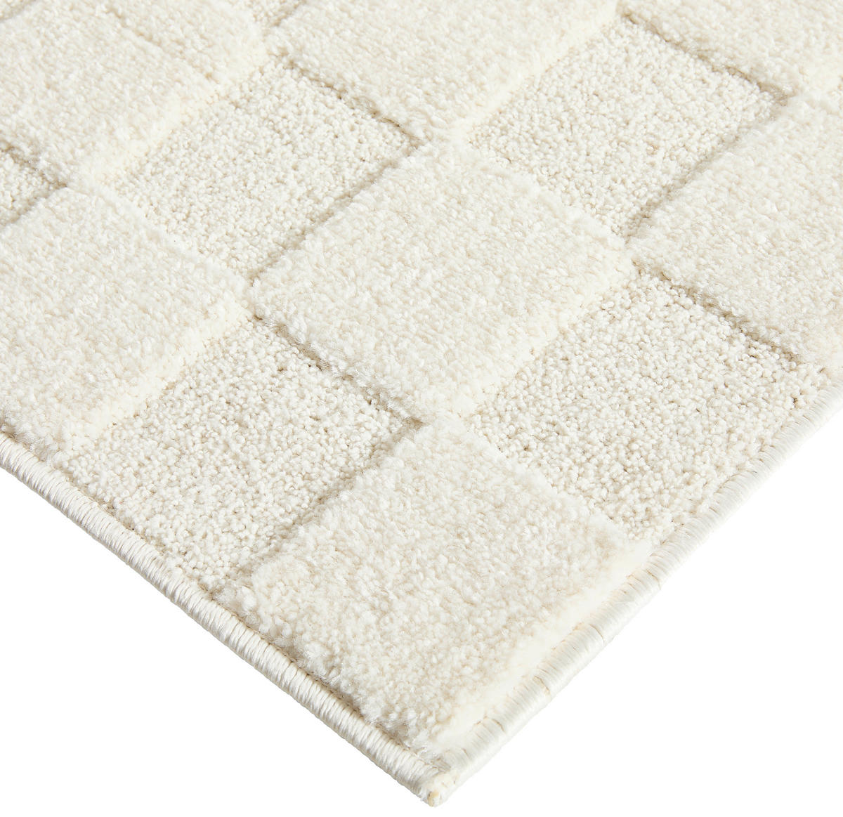 TKANÝ KOBEREC, 160/230 cm, krémová - krémová, Design, textil/přírodní materiály (160/230cm) - Novel