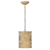 HÄNGELEUCHTE Elstead Carabel 22.9/42 cm   - Champagner, KONVENTIONELL, Metall (22.9/42cm) - Elstead Lighting